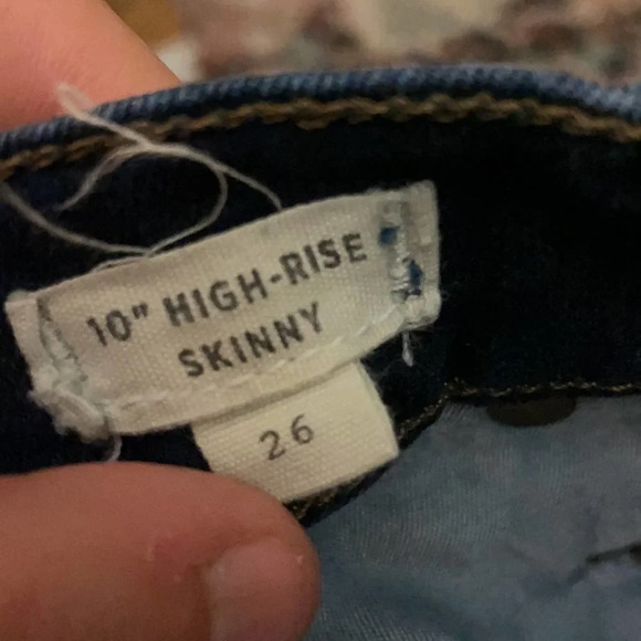 Madewell 10’ High Rise Skinny Jeans in Hayes Wash Women’s Size 26 Style F4684 - Picture 5 of 12